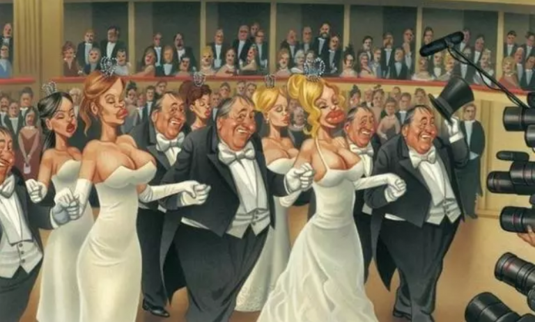 13 illustrations that satirize how disgusting modern society is free 